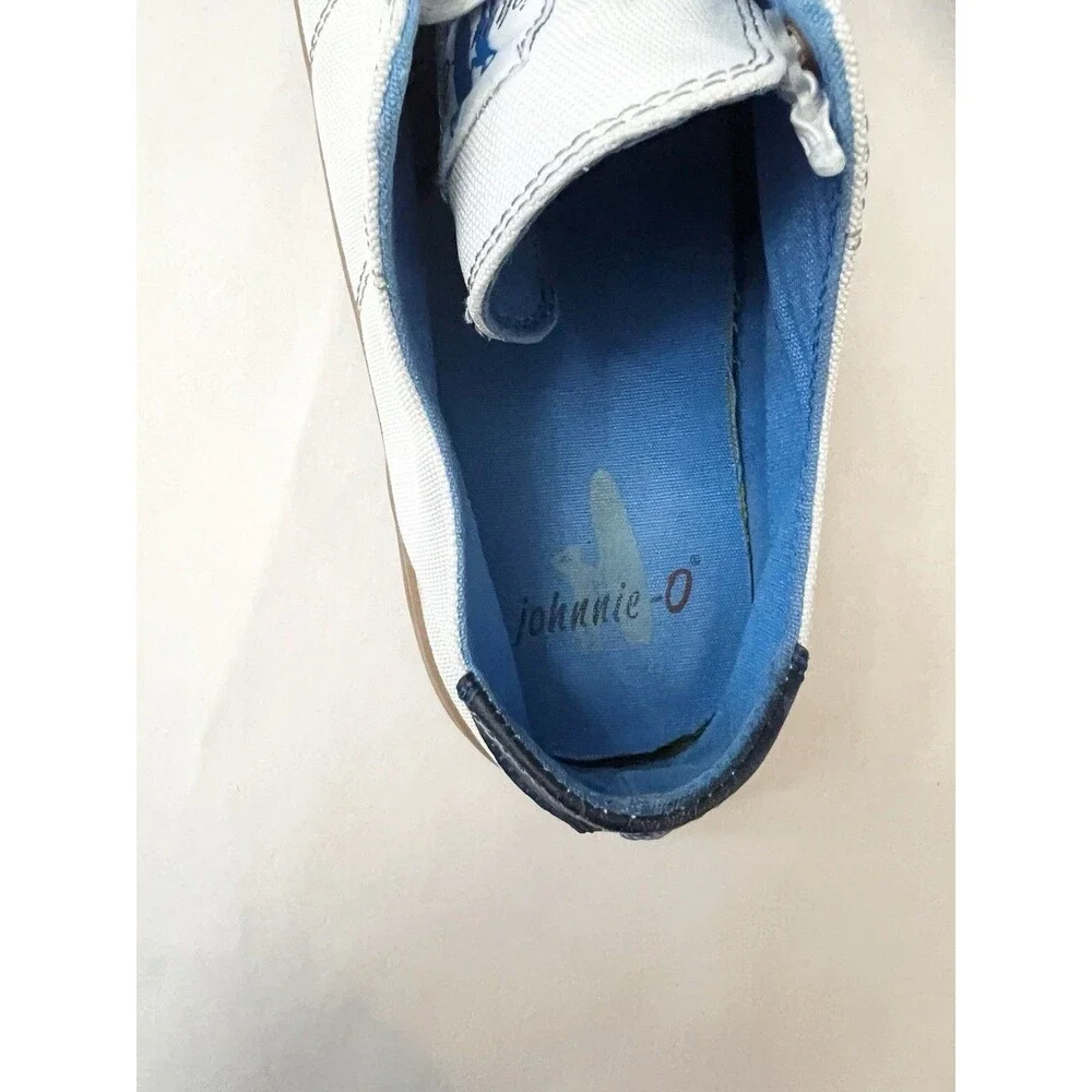 Johnnie-O Surfside Sail Away Blue White Men's Casual Sneaker /‎ Shoe Size 10.5 M